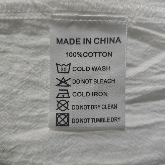 Ivy City Co Santorini White Blue Embroidered Tiered Midi Dress 100% Cotton 2X - Picture 4 of 5